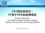 [ESC2013]CRT指征的变迁：EF低于50%和起搏指征